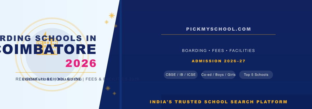Top Boarding Schools in Coimbatore 2026 | Fees Guide